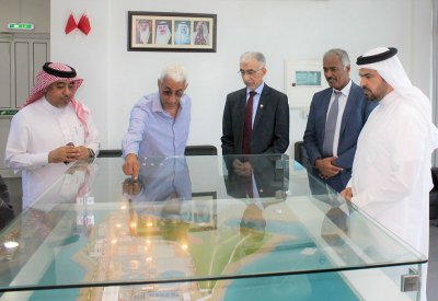 وزير الأشغال يتفقد محطة مدينة سلمان لمعالجة مياه الصرف الصحي