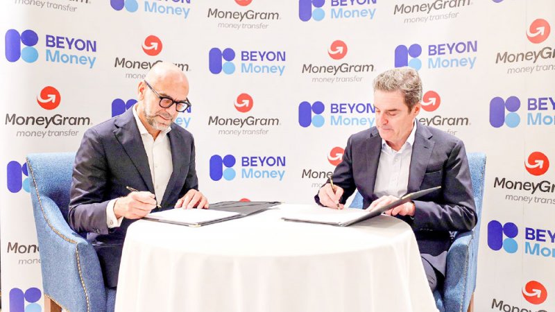 شراكة بين “Beyon Money” و “MoneyGram” لتطوير خدمة تحويل الأموال دوليا