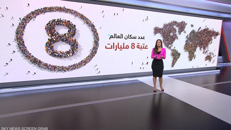 الأمم المتحدة: عدد سكان العالم يتخطى 8 مليارات نسمة