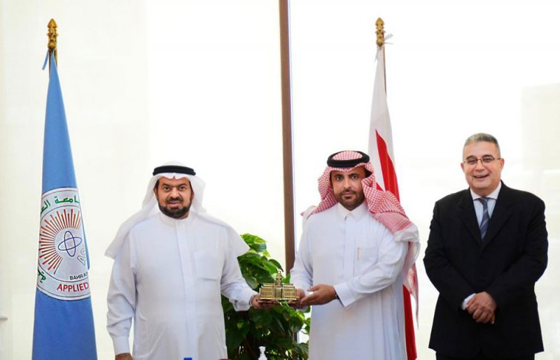 جامعة العلوم التطبيقية تستقبل الملحق الثقافي بسفارة المملكة العربية السعودية لدى مملكة البحرين