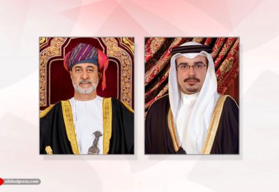 سمو ولي العهد رئيس مجلس الوزراء يهنئ سلطان عمان بذكرى العيد الوطني