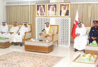 محافظ المحرق: نسبة المشاركة التاريخية تؤكد على نجاح المسيرة التنموية الشاملة التي يقودها جلالة الملك المعظم 