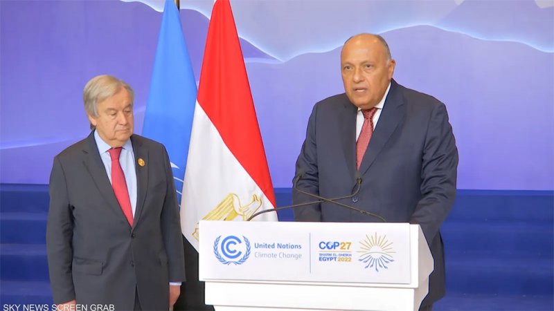 غوتيرش يدعو إلى اتفاق "طموح وموثوق" حول الخسائر المناخية