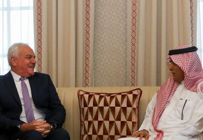 رئيس هيئة الأركان يستقبل رئيس هيئة الأركان المشتركة للقوات المسلحة بالمملكة الأردنية الهاشمية الشقيقة