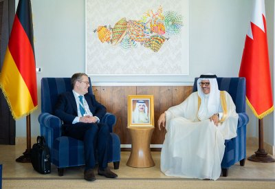 وزير الخارجية يجتمع مع وزير الدولة للشؤون الخارجية بجمهورية ألمانيا الاتحادية