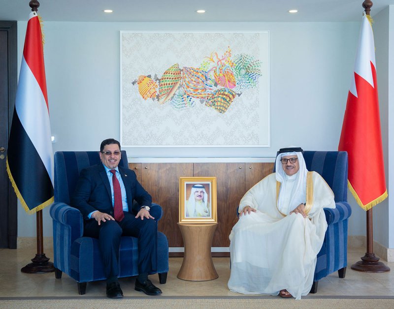 سعادة وزير الخارجية يجتمع مع وزير الخارجية وشؤون المغتربين في الجمهورية اليمنية