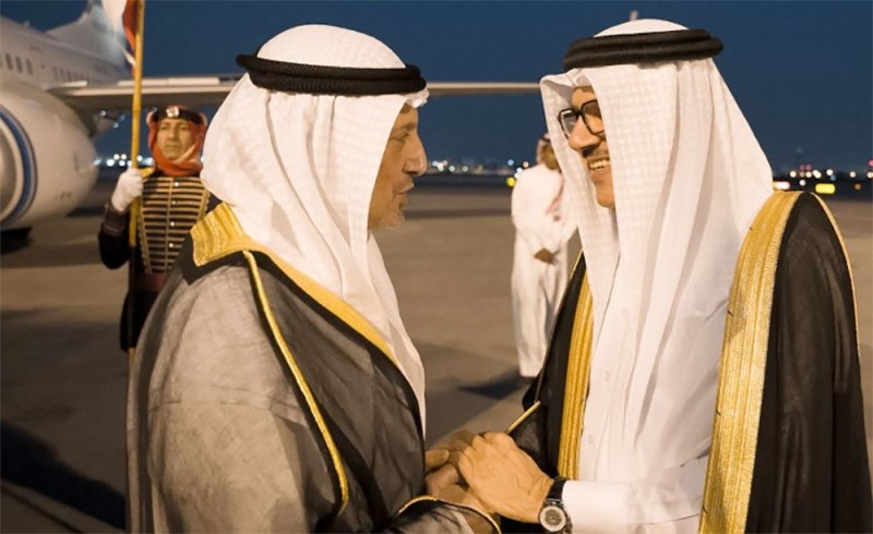 وزير الخارجية الكويتي يصل إلى البحرين للمشاركة في أعمال الدورة الثامنة عشرة لمؤتمر حوار المنامة