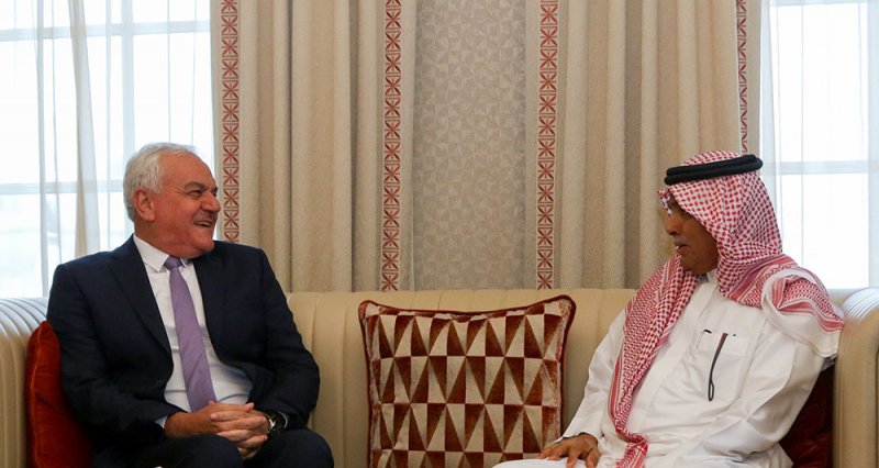 رئيس هيئة الأركان يستقبل رئيس هيئة الأركان المشتركة للقوات المسلحة بالمملكة الأردنية الهاشمية الشقيقة