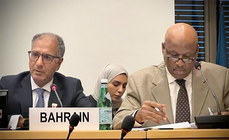 الوفد الدائم بجنيف يناقش تقرير مملكة البحرين أمام لجنة القضاء التمييز العنصري (CERD)