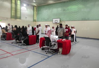 بالصور: حماس مبكر في ثالثة الشمالية