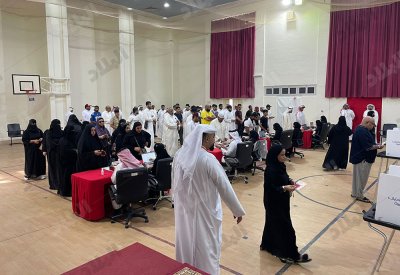 بالفيديو: توافد المواطنين للتصويت