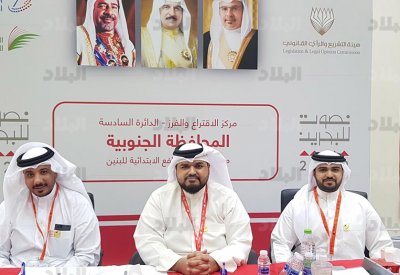 القلاف يؤكد اقبال المواطنيين في سادسة الجنوبية