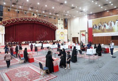 حضور متواصل منذ لحظة انطلاق عملية التصويت