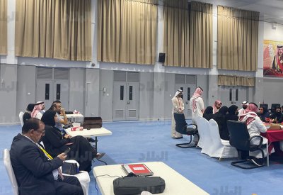 بالصورة: مترشحا أولى الشمالية يتابعون عملية فرز الأوراق 
