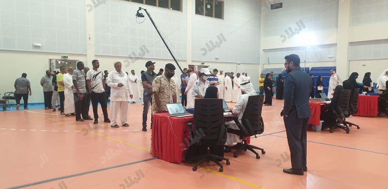 تعطل قارئ البطاقات الذكية في الدائرة الاولى الجنوبية..مما اضطر اللجنة لادخال المعلومات يدويا