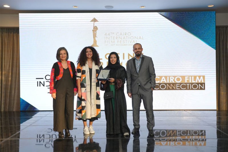 جواهر العامري تفوز بجائزة سرد في أيام القاهرة لصناعة السينما