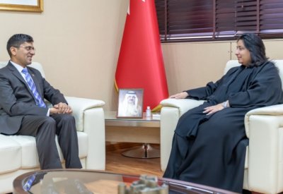 الأمين العام لمجلس التعليم العالي تستقبل السفير النيبالي