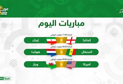 كأس العالم 2022.. مباريات اليوم الاثنين