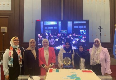 تكريم مملكة البحرين تقديرا لاستمرارية تخلصها من الحصبة والحصبة الألمانية المتوطنة