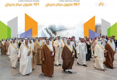 معالي الشيخ سلمان بن عبدالله: 101 مليون دينار  قيمة العقارات المباعة في معرض ستي سكيب البحرين