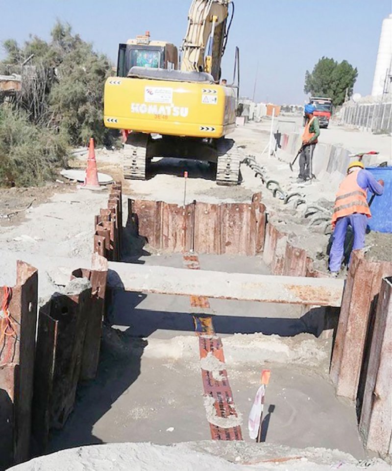 شبكة مجارٍ لخدمة 700 عقار في القدم وجبلة حبشي