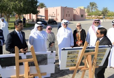 وزيرا "البلديات" و"البيئة" يزوران متنزه ومحمية دوحة عراد