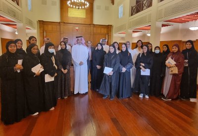 الأمانة العامة للمحكمة الدستورية تستقبل طلبة حقوق جامعة المملكة