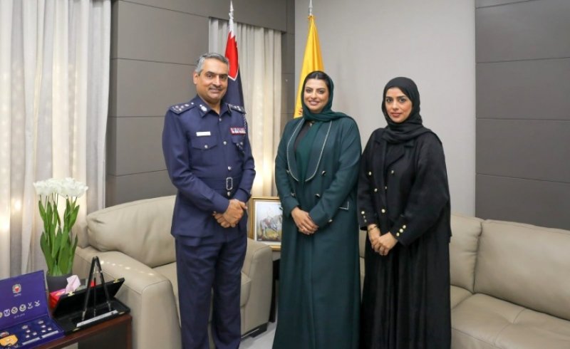 آمر الأكاديمية الملكية للشرطة يستقبل رئيس الجمعية البحرينية للملكية الفكرية
