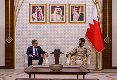 سمو مستشار الأمن الوطني قائد الحرس الملكي يستقبل مستشار وزارة الخارجية في الولايات المتحدة الأمريكية