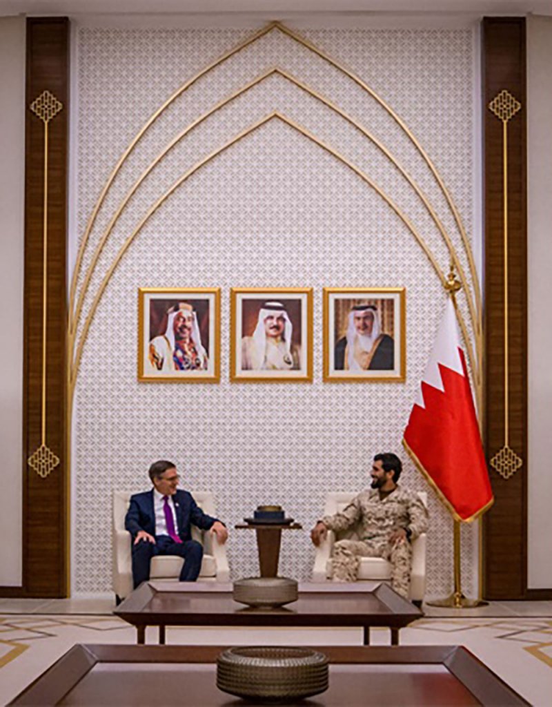 سمو مستشار الأمن الوطني قائد الحرس الملكي يستقبل مستشار وزارة الخارجية في الولايات المتحدة الأمريكية