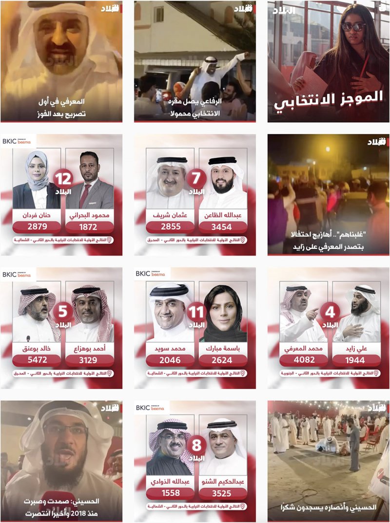 إنستغرام "البلاد" يستحوذ على ثقة الناخبين لتتبع أخبار الانتخابات