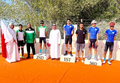 اتحاد الدراجات يقيم ثاني سباقات دوري خالد بن حمد لجيل الذهب