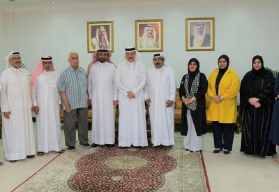 وزير العمل يلتقي رئيس المجلس التنفيذي للاتحاد الحر لنقابات عمال البحرين