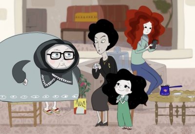 الفيلم الكارتوني ( دنيا واميرة حلب ) : العزف على مقام الحنين