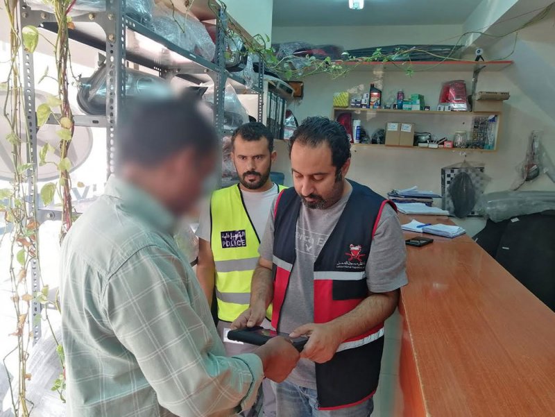 هيئة تنظيم سوق العمل: حملة تفتيشية مشتركة مع "الجوازات" وشرطة الشمالية"