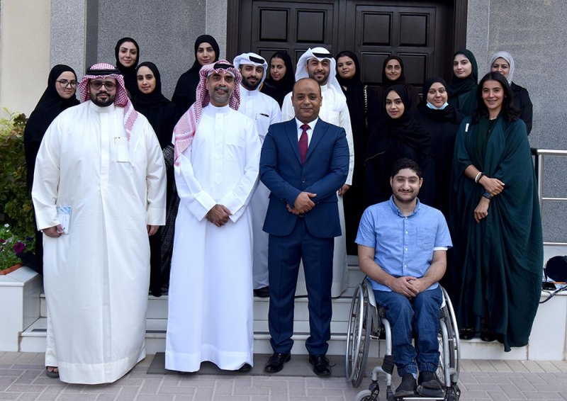 المؤسسة الوطنية لحقوق الإنسان تستقبل عددا من طلبة وطالبات جامعة البحرين