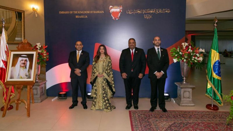 سفارة البحرين لدى البرازيل تقيم حفلا بمناسبة احتفال مملكة البحرين بأعيادها الوطنية 