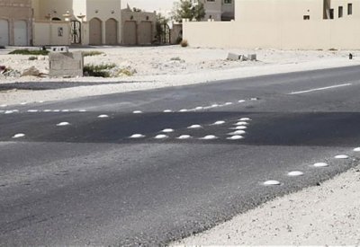 اعتماد مواصفات جديدة لمرتفعات تخفيف السرعة