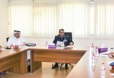 مدير عام أمن المنافذ يؤكد جاهزية المنفذ لتفويج حافلات ومركبات المعتمرين