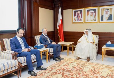 سعادة وزير الخارجية يستقبل الممثل الإقليمي للاتحاد الدولي للاتصالات التابع لمنظمة الأمم المتحدة