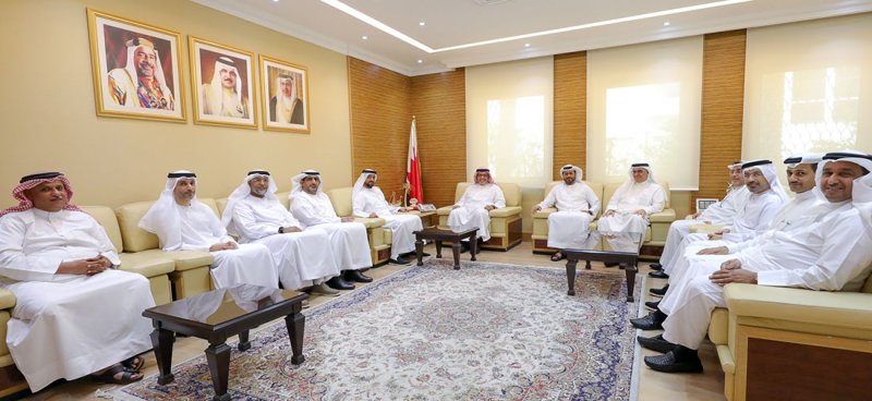نائب رئيس المجلس الأعلى للقضاء يستقبل وفداً قضائياً من دولة الإمارات