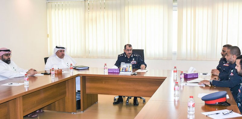 مدير عام أمن المنافذ يؤكد جاهزية المنفذ لتفويج حافلات ومركبات المعتمرين