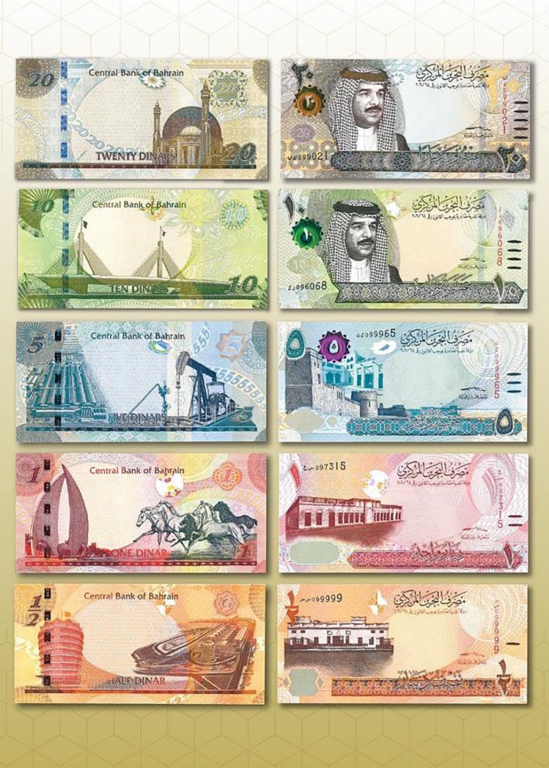 طرح أوراق نقدية من جميع الفئات تحمل توقيع سمو ولي العهد رئيس مجلس الوزراء