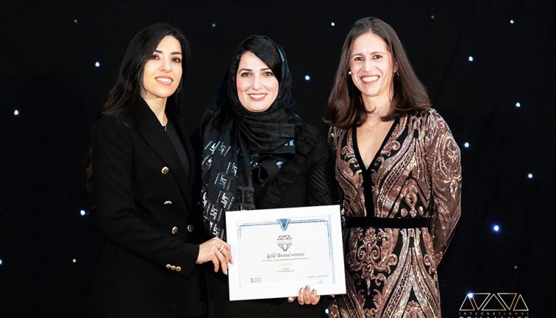 "تمكين" تحصد جائزتين عالميتين ضمن تصنيف الفئة الذهبية.. في هذا المجال