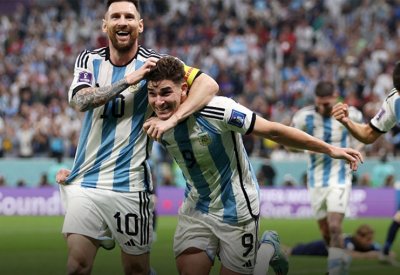 الارجنتين تتغلب على كرواتيا وتعبر لنهائي المونديال
