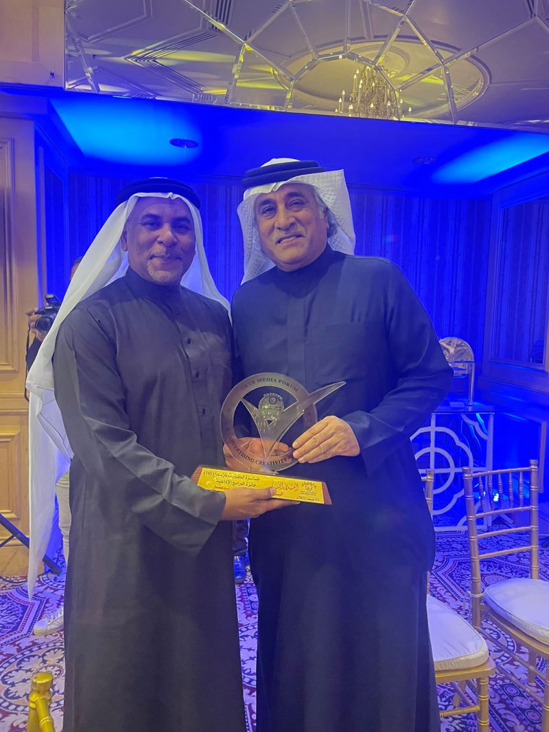 الزميل سعيد محمد يفوز بجائزة الكويت للإبداع عن فئة الأعمال الإذاعية