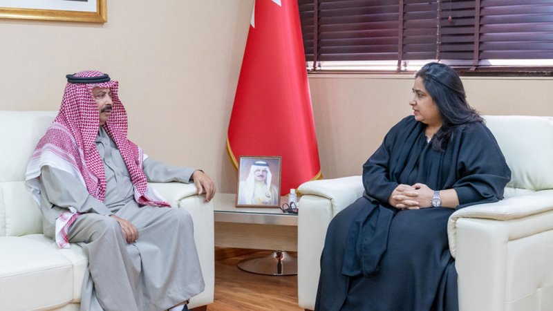الأمين العام لمجلس التعليم العالي تلتقي مدير الجامعة العربية المفتوحة