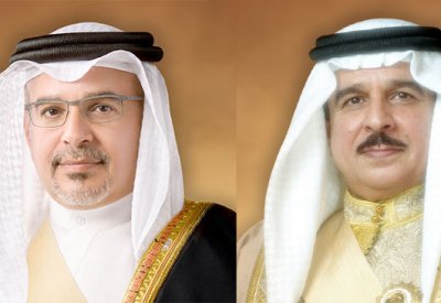 الملك المعظم وسمو ولي العهد رئيس الوزراء يتلقيان تهاني سمو الشيخ علي بن خليفة