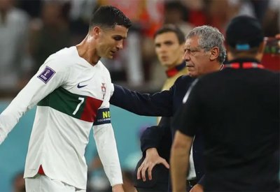 رونالدو ولاعبو البرتغال يرفضون شكر المدرب سانتوس