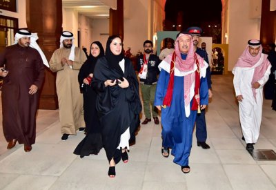 افتتاح فعاليات معرض (السجادة الحمراء) للأزياء والمجوهرات بديار المحرق